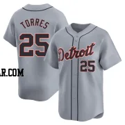 Gleyber Torres Youth Detroit Tigers Gray Limited Road Jersey