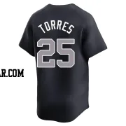 Gleyber Torres Youth New York Yankees Navy Limited Alternate Jersey