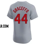 Gordon Graceffo Men's St. Louis Cardinals Gray Elite Road Jersey