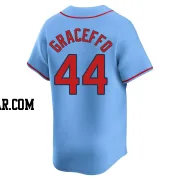 Gordon Graceffo Men's St. Louis Cardinals Light Blue Limited Alternate Jersey