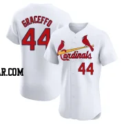 Gordon Graceffo Men's St. Louis Cardinals White Elite Home Jersey