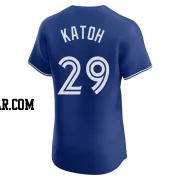 Gosuke Katoh Men's Toronto Blue Jays Royal Elite Alternate Jersey