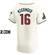 Grae Kessinger Men's Arizona Diamondbacks Cream Elite Home Patch Jersey