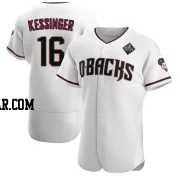 Grae Kessinger Men's Arizona Diamondbacks White Authentic Crimson Home 2023 World Series Jersey