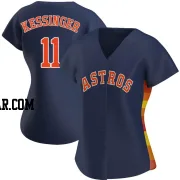 Grae Kessinger Women's Houston Astros Navy Authentic Alternate Jersey