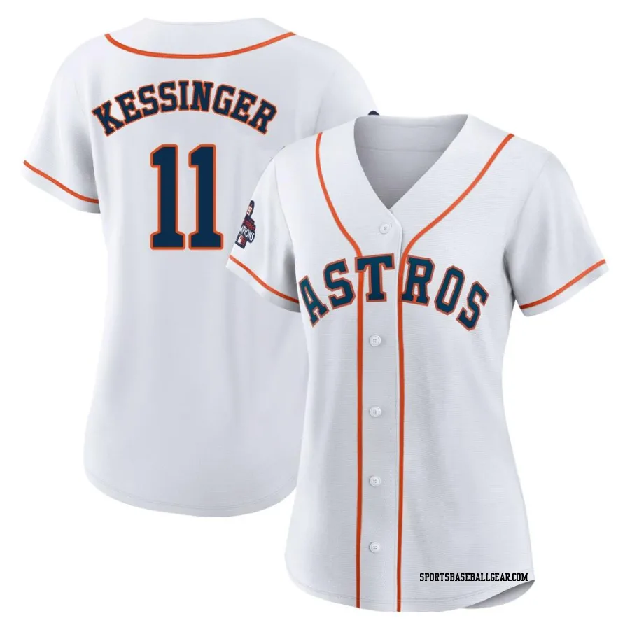 Grae Kessinger Women's Houston Astros White Authentic 2022 World Series Champions Home Jersey