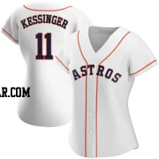Grae Kessinger Women's Houston Astros White Replica Home Jersey