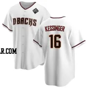 Grae Kessinger Youth Arizona Diamondbacks White Replica Home 2023 World Series Jersey