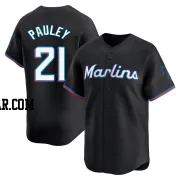 Graham Pauley Youth Miami Marlins Black Limited Alternate Jersey
