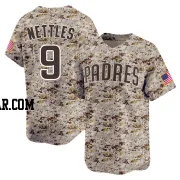 Graig Nettles Men's San Diego Padres Camo Limited 2nd Alternate Jersey