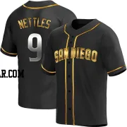 Graig Nettles Youth San Diego Padres Black Golden Replica Alternate Jersey