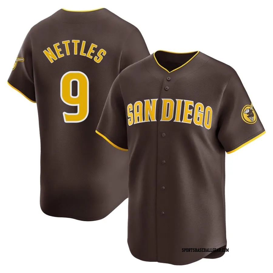 Graig Nettles Youth San Diego Padres Brown Limited Away Jersey