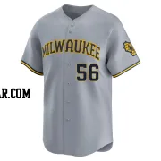 Grant Anderson Youth Milwaukee Brewers Gray Limited Away Jersey