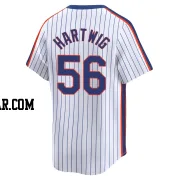 Grant Hartwig Youth New York Mets White Limited Cooperstown Collection Jersey