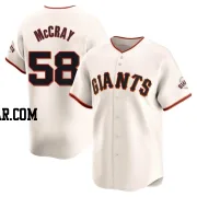 Grant McCray Men's San Francisco Giants Cream Limited Home Jersey