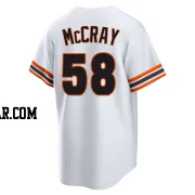 Grant McCray Youth San Francisco Giants White Limited Throwback Cooperstown Collection Jersey