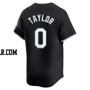 Grant Taylor Men's Chicago White Sox Black Limited Alternate Jersey