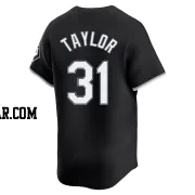 Grant Taylor Men's Chicago White Sox Black Limited Alternate Jersey