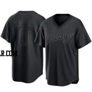 Grant Taylor Men's Chicago White Sox Black Replica Pitch Fashion Jersey
