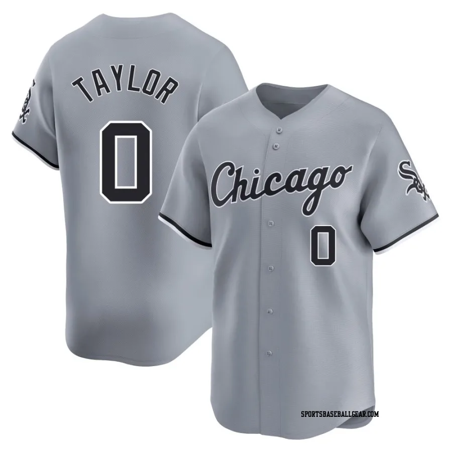 Grant Taylor Men's Chicago White Sox Gray Limited Road Jersey
