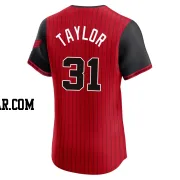 Grant Taylor Men's Chicago White Sox Red/Black Elite 2025 City Connect Jersey