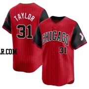 Grant Taylor Men's Chicago White Sox Red/Black Limited 2025 City Connect Jersey