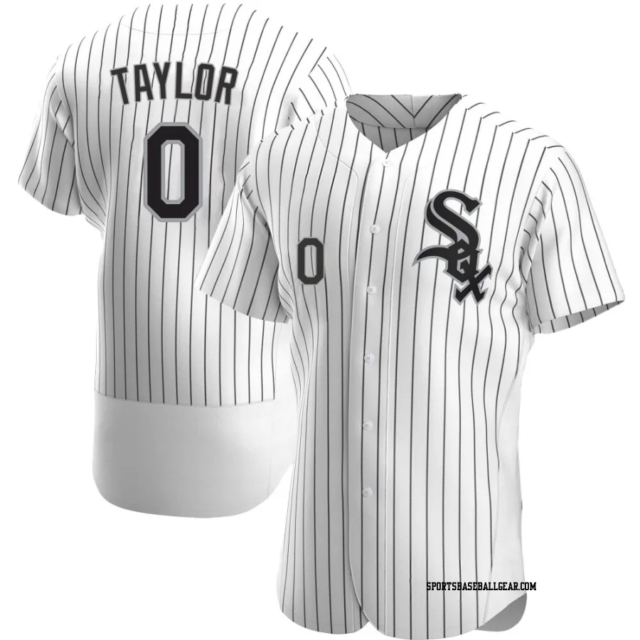 Grant Taylor Men's Chicago White Sox White Authentic Home Jersey