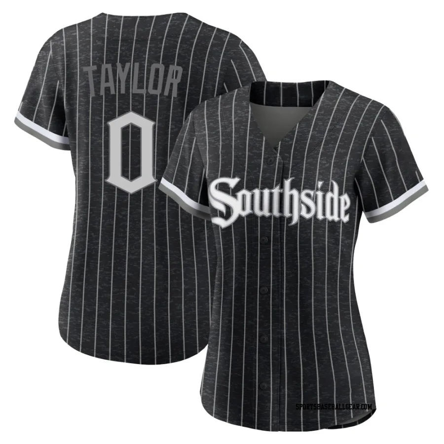 Grant Taylor Women's Chicago White Sox Black Authentic 2021 City Connect Jersey