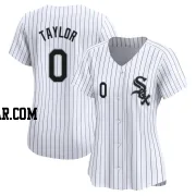 Grant Taylor Women's Chicago White Sox White Limited Home Jersey