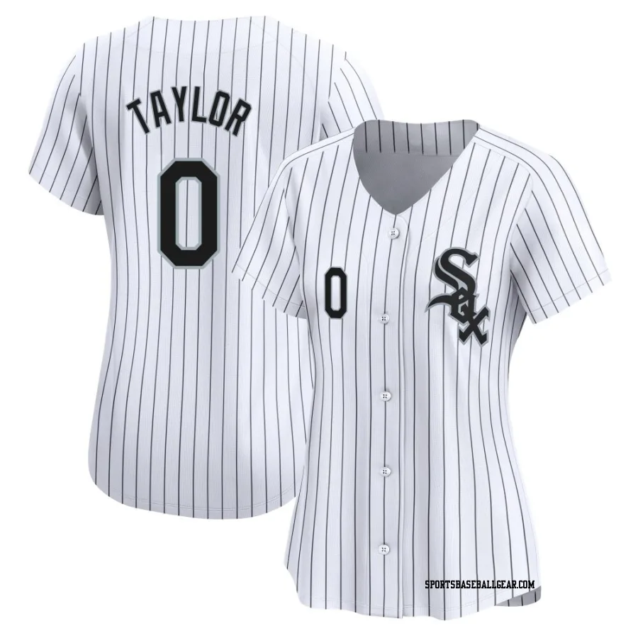 Grant Taylor Women's Chicago White Sox White Limited Home Jersey