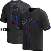 Grant Taylor Youth Chicago White Sox Black Holographic Replica Alternate Jersey