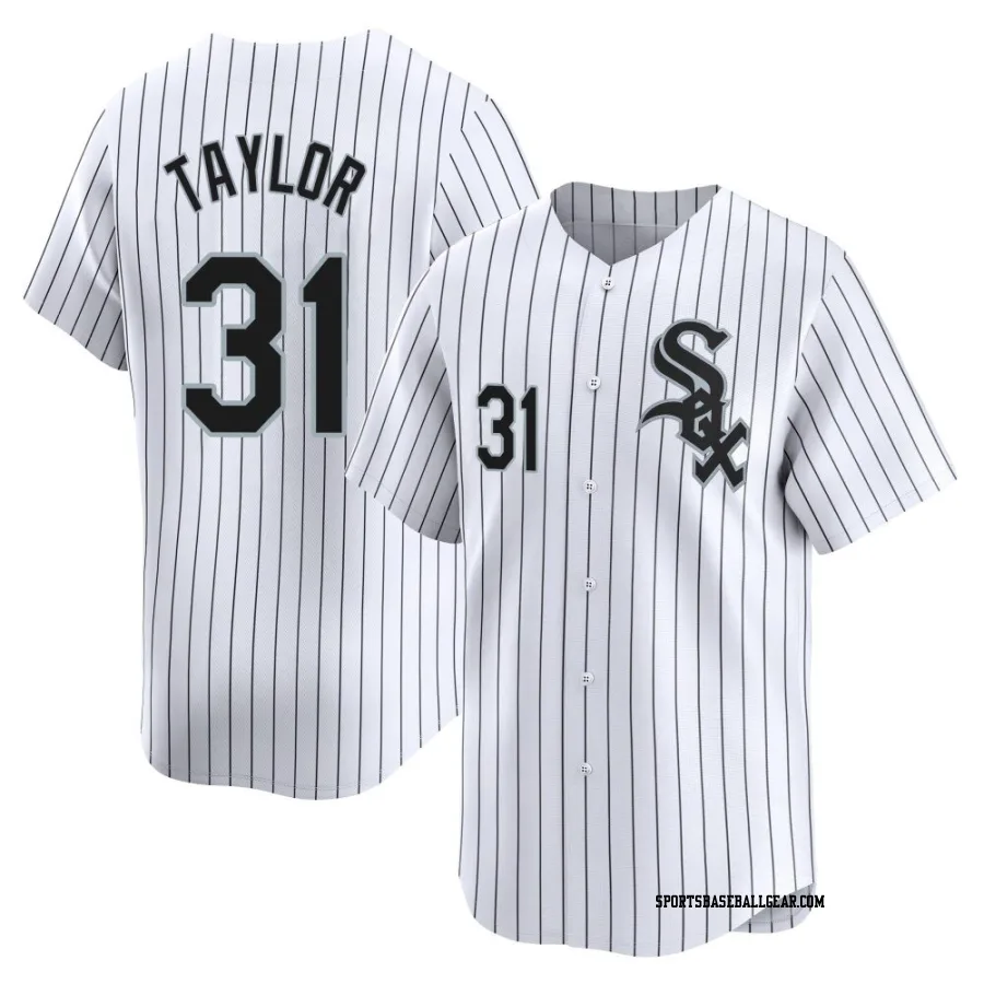 Grant Taylor Youth Chicago White Sox White Limited Home Jersey