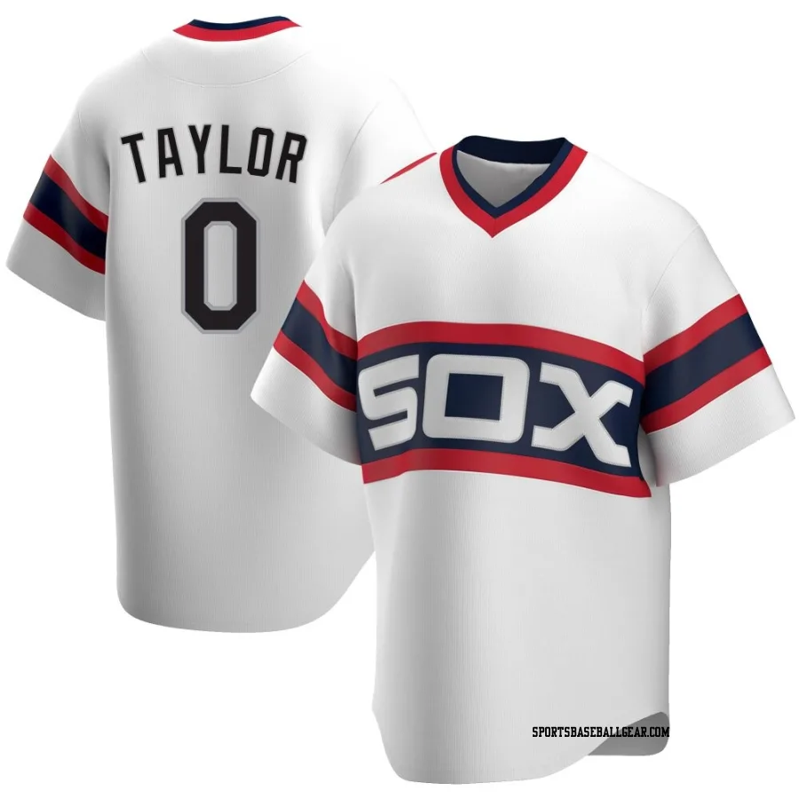 Grant Taylor Youth Chicago White Sox White Replica Cooperstown Collection Jersey