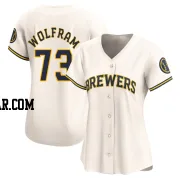Grant Wolfram Women's Milwaukee Brewers Cream Limited Home Jersey