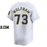 Grant Wolfram Youth Milwaukee Brewers White Limited Alternate Jersey
