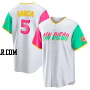 Greg Garcia Men's San Diego Padres White Replica 2022 City Connect Jersey