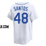 Gregory Santos Youth Seattle Mariners White Limited Throwback Cooperstown Collection Jersey