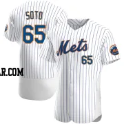 Gregory Soto Men's New York Mets White Authentic Home Jersey