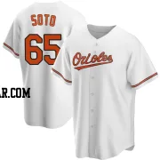 Gregory Soto Youth Baltimore Orioles White Replica Home Jersey