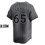 Gregory Soto Youth New York Mets Limited Graphite 2024 City Connect Jersey