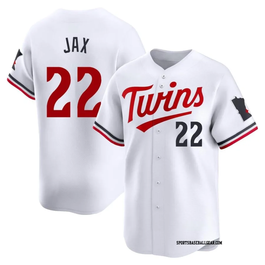 Griffin Jax Youth Minnesota Twins White Limited Home Jersey