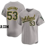 Gunnar Hoglund Men's Oakland Athletics Gray Limited Away Jersey