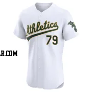 Gunnar Hoglund Men's Oakland Athletics White Elite Home Jersey