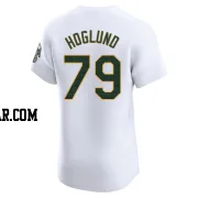 Gunnar Hoglund Men's Oakland Athletics White Elite Home Jersey