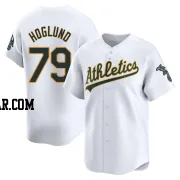 Gunnar Hoglund Men's Oakland Athletics White Limited Home Jersey