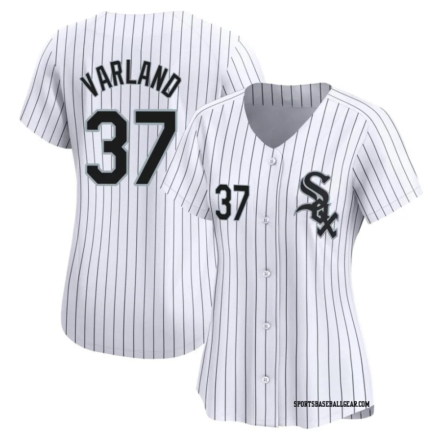 Gus Varland Women's Chicago White Sox White Limited Home Jersey