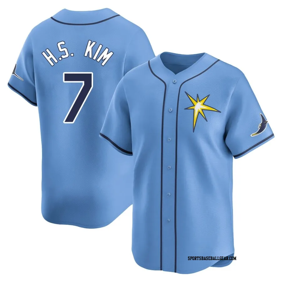Ha-Seong Kim Men's Tampa Bay Rays Light Blue Limited Alternate Jersey