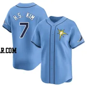 Ha-Seong Kim Youth Tampa Bay Rays Light Blue Limited Alternate Jersey