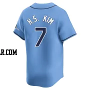Ha-Seong Kim Youth Tampa Bay Rays Light Blue Limited Alternate Jersey