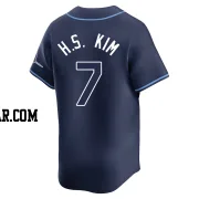 Ha-Seong Kim Youth Tampa Bay Rays Navy Limited Away Jersey